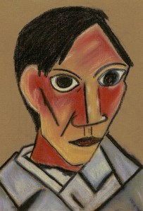 D'après un portrait de Picasso